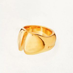 Velatti Gold 'Agni' ring (Size Unknown)